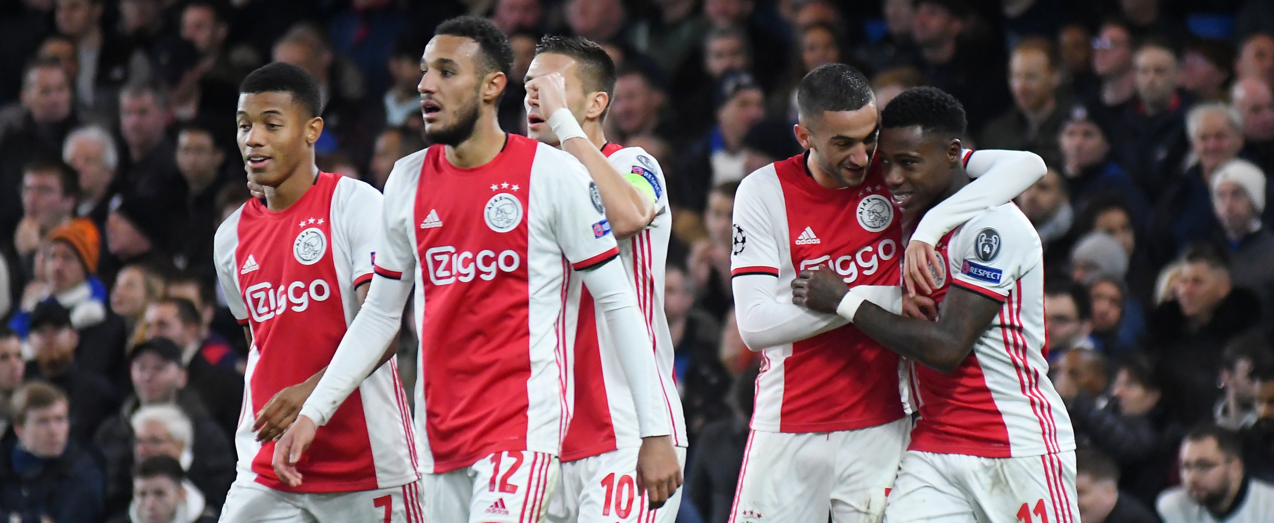 Ajax trainingspakken per seizoen